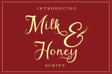 Milk & Honey Font by Fikryal Studio — Script Handwritten Font — thumbnail 1