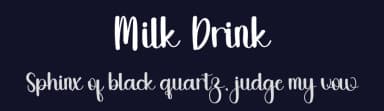 Milk Drink by Inermedia Studio — Script Handwritten Font — thumbnail 2