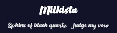 Milkista by Maulana Creative — Script Handwritten Font — thumbnail 2