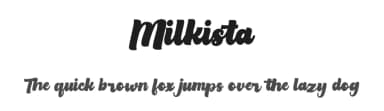 Milkista by Maulana Creative — Script Handwritten Font — thumbnail 1