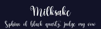 Milksake by Scratchones — Script Handwritten Font — thumbnail 2