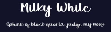 Milky White by Inermedia Studio — Script Handwritten Font — thumbnail 2