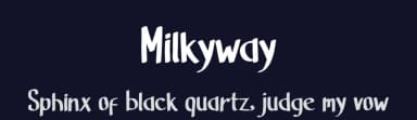 Milkyway by ManekaDesign — Script Handwritten Font — thumbnail 2