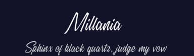Millania by BrandSemut — Script Handwritten Font — thumbnail 2