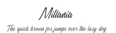 Millania by BrandSemut — Script Handwritten Font — thumbnail 1