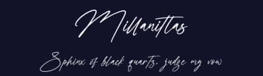 Millanittas by Letterena Studios — Script Handwritten Font — thumbnail 2