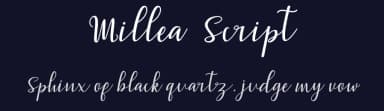 Millea Script by Cut Story — Script Handwritten Font — thumbnail 2