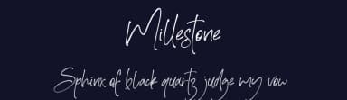 Millestone by AminMario — Script Handwritten Font — thumbnail 2