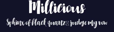 Millicious by Holisfonts.com — Script Handwritten Font — thumbnail 2