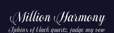 Million Harmony by Handpik — Script Handwritten Font — thumbnail 2