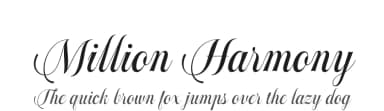 Million Harmony by Handpik — Script Handwritten Font — thumbnail 1