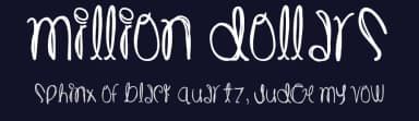 Million Dollars by Des Gomez — Script Handwritten Font — thumbnail 2