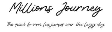 Millions Journey by Allouse Studio — Script Handwritten Font — thumbnail 1