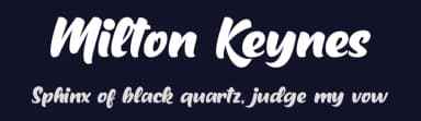 Milton Keynes by DumadiStyle — Script Handwritten Font — thumbnail 2