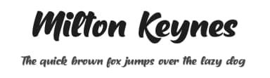 Milton Keynes by DumadiStyle — Script Handwritten Font — thumbnail 1