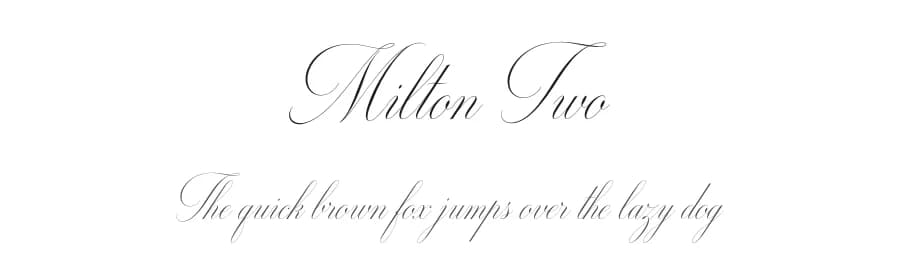 Milton Two by Youssef Habchi — Script Handwritten Font