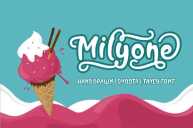 Milyone Font by Rifki (7ntypes) — Script Handwritten Font — thumbnail 1