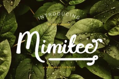Mimitee Font by Ruang Kerja — Script Handwritten Font — thumbnail 1