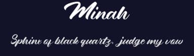 Minah by Afkari Studio — Script Handwritten Font — thumbnail 2