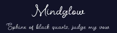 Mindglow by Khurasan — Script Handwritten Font — thumbnail 2