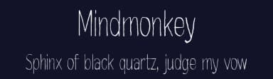 Mindmonkey by Juha Korhonen — Script Handwritten Font — thumbnail 2