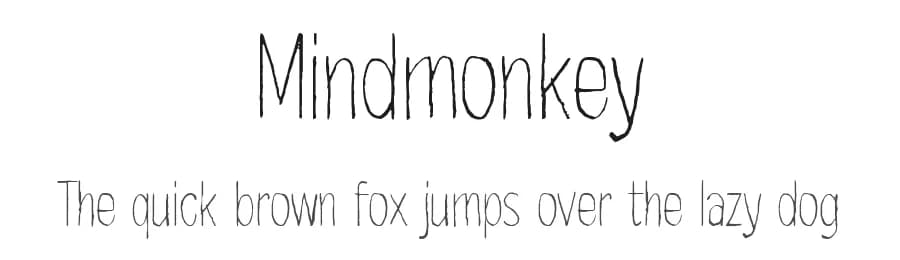 Mindmonkey by Juha Korhonen — Script Handwritten Font