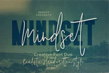 Mindset Duo Font by JumboDesign — Script Handwritten Font — thumbnail 1