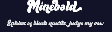 Minebold by Ahweproject — Script Handwritten Font — thumbnail 2