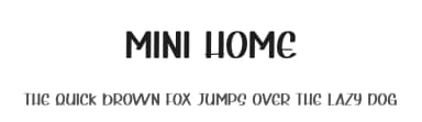 Mini Home by Etik Fatimah — Script Handwritten Font — thumbnail 1