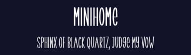 Minihome by Scratchones — Script Handwritten Font — thumbnail 2
