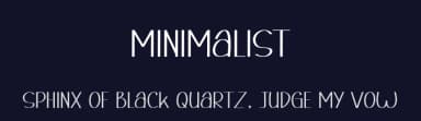 Minimalist by Etik Fatimah — Script Handwritten Font — thumbnail 2