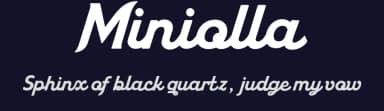 Miniolla by Lemon Studio Type — Script Handwritten Font — thumbnail 2