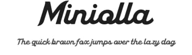Miniolla by Lemon Studio Type — Script Handwritten Font — thumbnail 1
