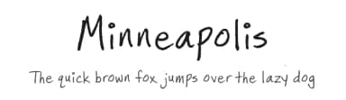 Minneapolis by FontPanda — Script Handwritten Font — thumbnail 1