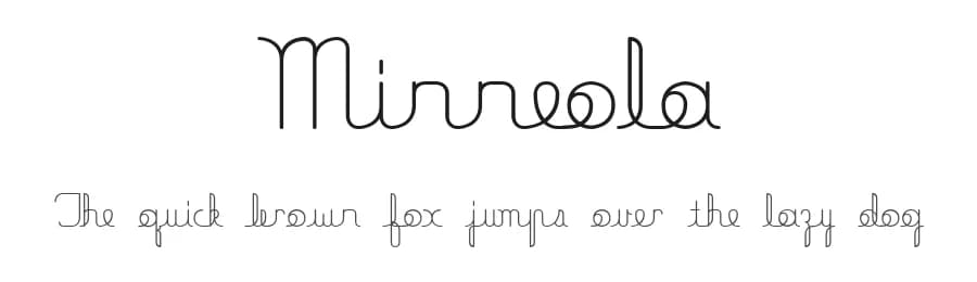 Minneola by Ben Grib — Script Handwritten Font