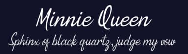 Minnie Queen by Azetype Studio — Script Handwritten Font — thumbnail 2