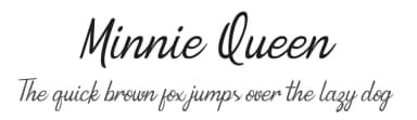 Minnie Queen by Azetype Studio — Script Handwritten Font — thumbnail 1