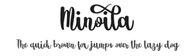 Minoila by FallenGraphic Studio — Script Handwritten Font — thumbnail 1