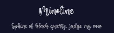 Minoline by Balpirick Studio — Script Handwritten Font — thumbnail 2