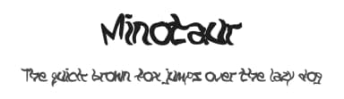 Minotaur by CrazeCo.com.au — Script Handwritten Font — thumbnail 1