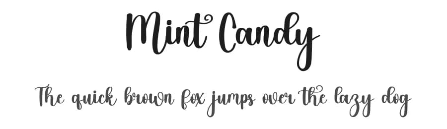 Mint Candy by Inermedia Studio — Script Handwritten Font