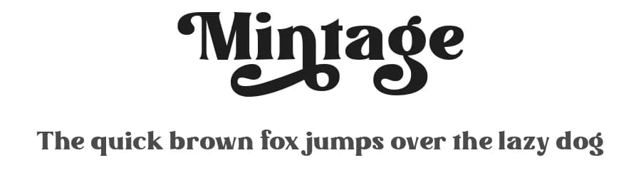 Mintage by Prioritype Co — Serif Font