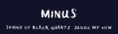 Minus by Douglas Vitkauskas — Script Handwritten Font — thumbnail 2