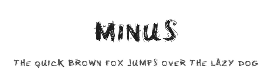 Minus by Douglas Vitkauskas — Script Handwritten Font