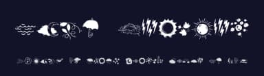 Miny Weather by lolisfresh — Dingbats Font — thumbnail 2