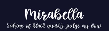 Mirabella by Fanastudio — Script Handwritten Font — thumbnail 2