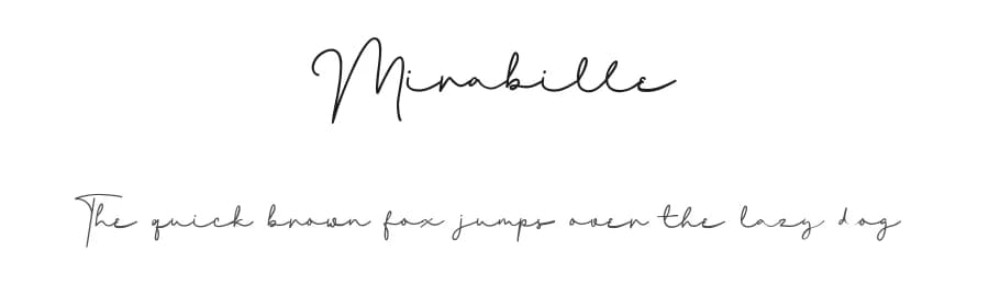 Mirabille by Maulana Creative — Script Handwritten Font