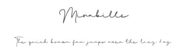 Mirabille by Maulana Creative — Script Handwritten Font — thumbnail 1
