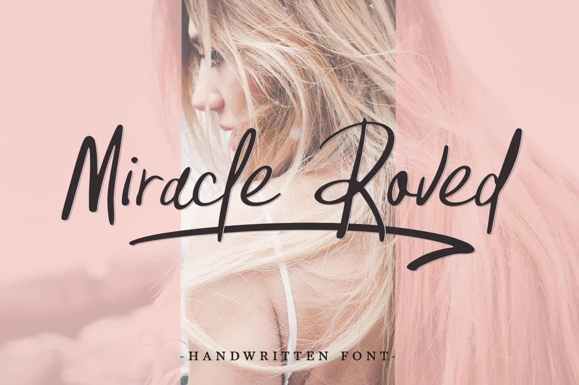 Miracle Roved Font by Pasha Larin — Script Handwritten Font
