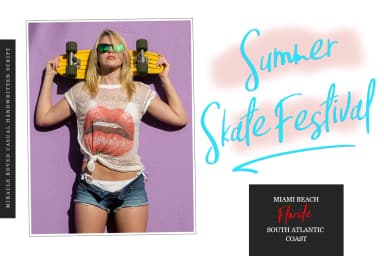 Miracle Roved Font by Pasha Larin — Script Handwritten Font — thumbnail 4